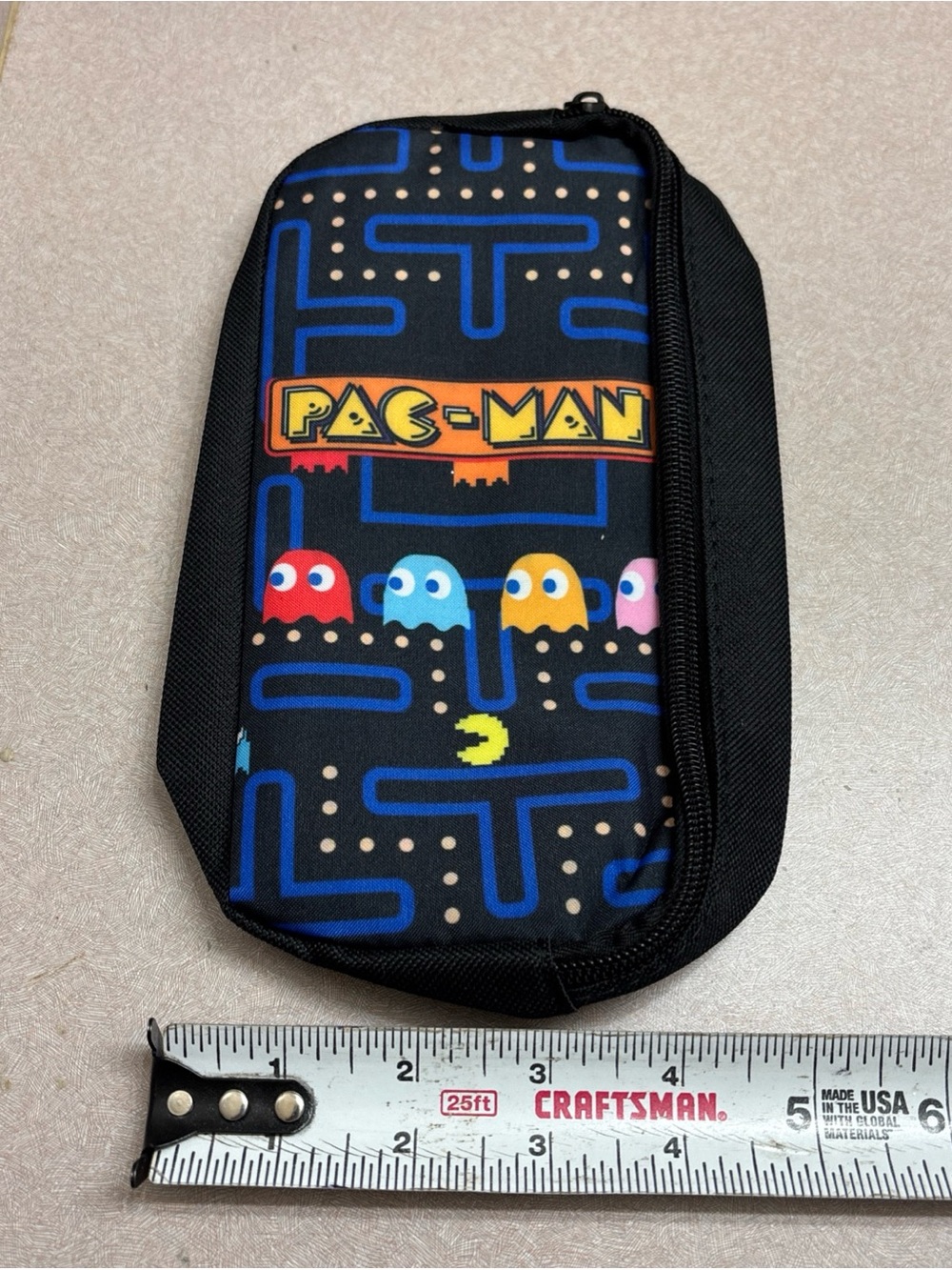 PAC-MAN Kids School Backpack - Lunch Insulated Cooler - Pencil Pen Pouch - Picture 9 of 10